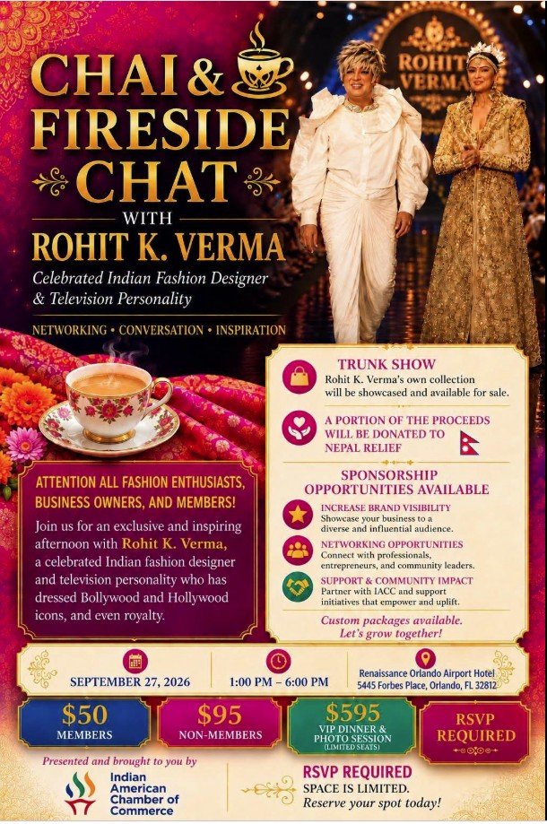 Chai & Fireside Chat with Rohit K. Verma